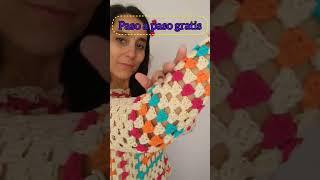 SWEATER GRANNY - Súper fácil y a crochet #crochet #ganchillo #crochettutorial