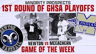 The Georgia High School Association and  Minority Prospects TV  presents Newton vs McEachern Game 1