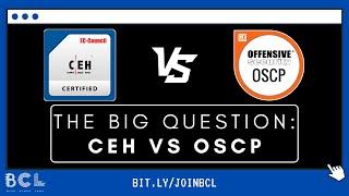 CEH vs OSCP : The Big Question | T3raByt3