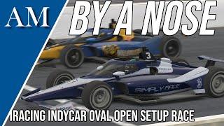 WINNING AN OVAL RACE AT INDY! iRacing Indycar Open Setup Highlights