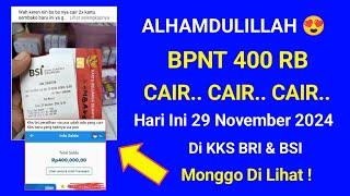 ALHAMDULILLAH  BPNT BRI 400 RIBU CAIR CAIR CAIR DI KKS BARU | BPNT BRI CAIR