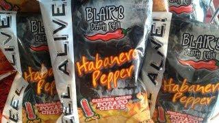 RhR, Death Rain, Habanero Crisps Review! (Blair's)
