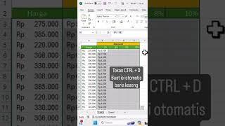 Scroll otomatis di EXCEL #excel #exceltips #exceltricks #tutorexcel #belajarexcel #excelpemula