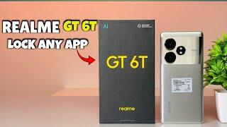 How to Use App Lock on Realme GT 6T | Guide for Privacy & Security