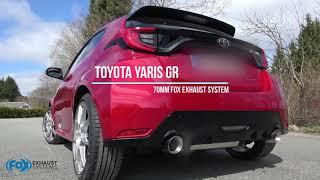 Toyota Yaris GR - FOX Exhaust Systems