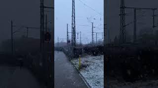 Кобленц утро 15.03.23. Вот и Весна вот вам и Снег! Погода в Германии.#Германия