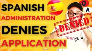 Should I appeal if my Spanish visa gets denied?