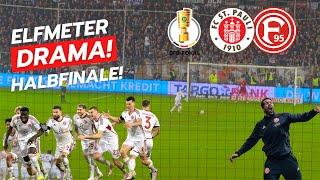 DRAMA PUR! Tzolis schießt Fortuna Düsseldorf ins DFB Pokal Halbfinale 2023/24!