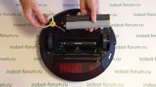 Ошибка 2 - резиновые щетки не вращаются (iRobot Roomba 880)