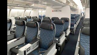 Delta A330-200 (3M2) cabin tour 4K