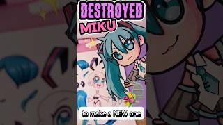 *dEStRoYeD* my HATSUNE MIKU pApeR dOlL!! ARTY PIE#Japan #crafts #artchallenge #anime #handmade