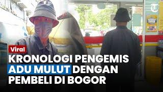 KRONOLOGI Pengemis Adu Mulut dengan Pembeli di Bogor, Ketauan Top Up Dana di Minimarket