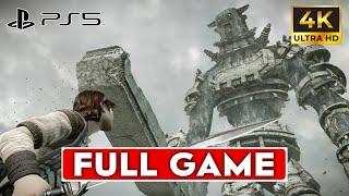 SHADOW OF THE COLOSSUS PS5 Gameplay Walkthrough FULL GAME - 4K 60FPS