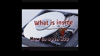 What is inside a hard disk  /How to open||Saif Jalal experiment||