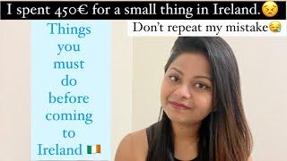 Things to do before coming to Ireland  || Ireland essentials