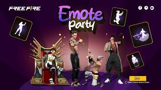 Next Emote Party Event Confrim Free Fire|New Emote Party Event Bangladesh server | FF New Event