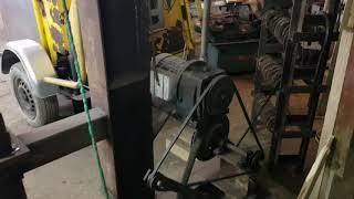 Blacksmith's Appalachian Style Power Hammer