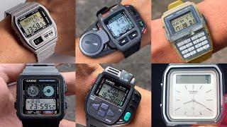 Vintage & Innovated CASIO watches from 80s and 90s !! Decades Ahead of its Time !!