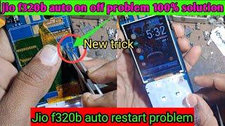 jio f320b auto on off problem️Jio f320b restart problem solution