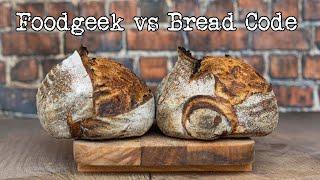 Bread Code vs Foodgeek | Using Bread Code's starter | Foodgeek Baking