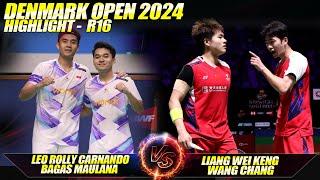 LIANG Wei Keng/WANG Chang [CHN] vs LEO Rolly Carnando/Bagas MAULANA [INA] | Denmark Open 2024 | R16