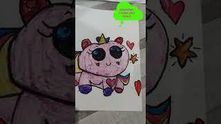 Diječiji crtež sa 4,5,6 i 7 godina | Children's drawing #borningame #shorts #tiktok