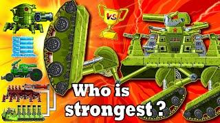 Transformers Tank: KV-44-M2 Walker vs Army Tank, COLOSSUS CYCLOPS | Arena Tank Cartoon