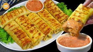 Tikka Crepe Roll Recipe,Ramzan Special Recipe,Iftar Recipes by Samina Food Story