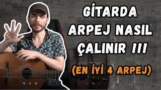 Gitar Dersi #16 ► Gitarda Arpej Nasıl Çalınır? Arpej Nedir? (En İyi 4 Arpej Egzersizi)