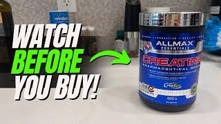 Why do you NEED Creatine? Full Overview - #ALLMAX Creatine!