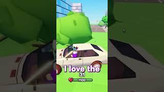 roblox diving game to hit npcs #roblox #robloxfunny