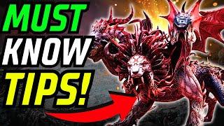 10 MOST IMPORTANT TIPS TO HELP YOU DEFEAT THE CHIMERA BOSS! | RAID: SHADOW LEGENDS