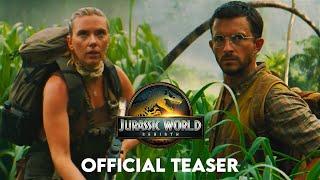 OFFICIAL TEASER | Jurassic World Rebirth (Trailer This Wednesday!)