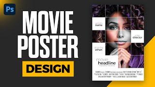 Movie Poster Design Photoshop Tutorial + FREE PSD download