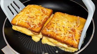 You should try this famous recipe! The most delicious sandwiches for breakfast!