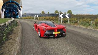 Ferrari LaFerrari. Forza Horizon 4 Logitech g29 gameplay.