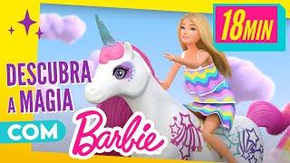 MARATONA AVENTURAS MÁGICAS COM A BARBIE!  | Desenho Da Barbie Em Português