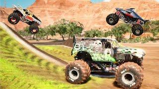 Monster Jam | Monster Trucks | Monster Jam 2023 Truck Crashes, Freestyle & Racing Compilation #2