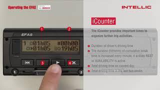 EFAS Tachograph Intellic 02 iCounter