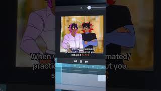 Artist win (for once) #artvlog #animation #oc