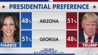 Kamala Harris trails Donald Trump in Arizona, new poll shows