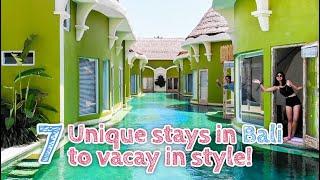 ️7 Unique hotels in Bali to vacay in style!️