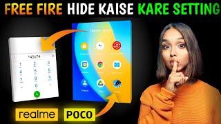 How To Hide Free Fire In Dialer | Free Fire Hide Kaise Kare | Free Fire Max Hide Kaise Kare