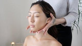 ASMR hypnotic massage with Sophia Chang | (natural oils, soft spoken)