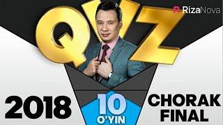 QVZ 2018 CHORAK FINAL 10-O'YIN