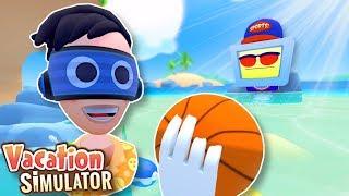 HUMAN FROM JOB SIMULATOR GOES ON VACATION! - Vacation Simulator VR Gameplay