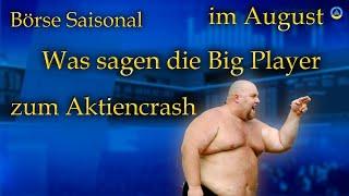 Aktiencrash JA /Nein? Was denken die großen Profis Börse Saisonal III August 24