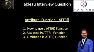 Attribute Function ATTR () in Tableau | Chinmay Jain | Hindi