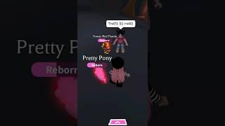 She wanted to TAKE AWAY my Neon Pony #roblox #adoptme #shorts #adoptmeroblox #mdqroblox