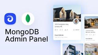 How to build a MongoDB admin panel / GUI / client in 5 mins